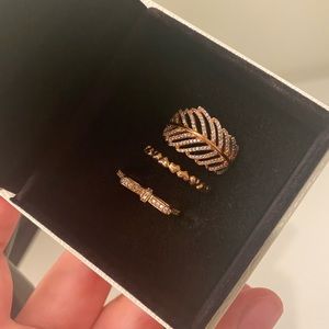 Pandora Rose Rings size 58